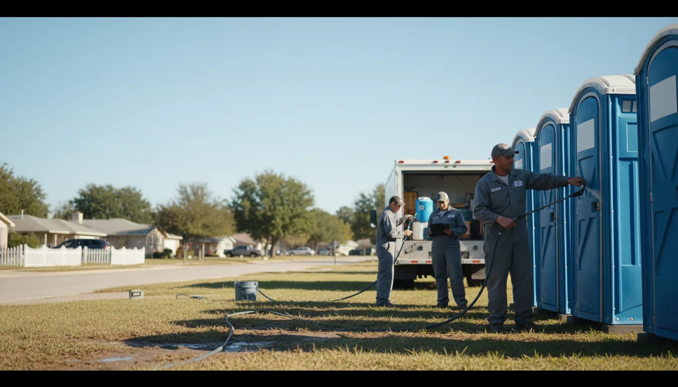 Long-Term Portable Toilet Rental in Panora, IA near me